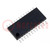 IC: driver; brushless motor controller; MOSFET; SO24; Ch: 3; 10÷30V