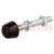 Clamping bolt; Thread: M5; Base dia: 9mm; Kind of tip: rounded