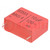 Capacitor: polyester; 10uF; 63VAC; 100VDC; 27.5mm; ±5%; -55÷100°C