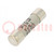 Fuse: fuse; gPV; 13A; 1000VDC; cylindrical; 10.3x38mm