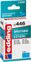 EDD-446 Brother LC123C - Cyan - 11 ml