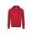 HAKRO Kapuzen-Sweatshirt Premium #601 Gr. 2XS rot
