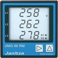 APPAREIL DE MESURE DÉNERGIE UMG 96RM-CBM, 90-277 V JANITZA UMG 96RM-CBM 5222066