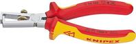 Abisolierzange VDE 160 mm m.M.K.Griff Knipex