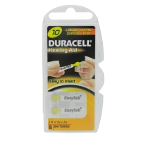 Duracell Hörgerätebatterie Easytab 10 - 6er Blister