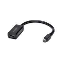 Videoadapter Mini DisplayPort auf HDMI, schwarz