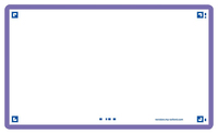 Oxford 400133889 indexkaart Violet 80 stuk(s)