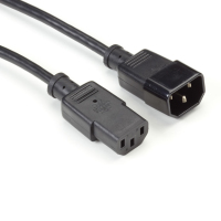 Black Box EPXR14 kabel zasilające Czarny 1,8 m C13 panel C14 panel