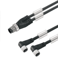 Weidmüller SAIL-ZW-M8BW-3-3.0U signal cable 3 m Black