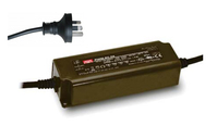 MEAN WELL PWM-60-48 power adapter/inverter Universal 60 W Black