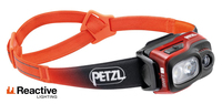 Petzl SWIFT RL Noir, Orange, Blanc Lampe frontale LED