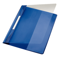 Leitz 41940035 stofklepmap PVC Blauw, Transparant