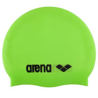 Arena Classic Silicone Schwarz, Limette