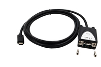 EXSYS EX-2311-2IS cable de serie Negro 1,8 m DB-9