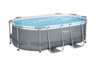 Bestway Power Steel 10' x 6'7" x 33"/3.05m x 2.00m x 84cm Oval Pool Set