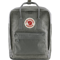 Fjällräven Kånken Re-Wool Rucksack Grau Baumwolle, Polyamid, Polyester, Wolle