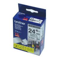 Brother TZ-S251 cinta para impresora de etiquetas Negro sobre blanco