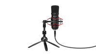 SPC Gear SM900T Czarny Mikrofon studyjny