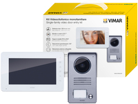Vimar K40930 Video-Zugangssystem 17,8 cm (7 Zoll) Grau, Weiß