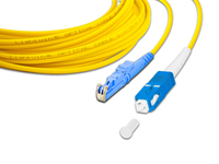 Lightwin LSP-09 LSH-SC 2.0 InfiniBand/fibre optic cable 2 m E-2000 (LSH) OS2 Blauw, Geel