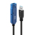 Lindy 43361 USB-kabel 20 m USB 3.2 Gen 1 (3.1 Gen 1) USB A Zwart
