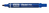 Pentel N 50 Permanent-Marker Rundspitze Blau 12 Stück(e)