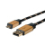 ROLINE 11.02.8826 cable USB 1,8 m USB 2.0 USB A Micro-USB B Negro, Oro