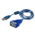 ALLNET ALL0178V2 Serien-Kabel Blau 1,5 m USB A RS232