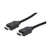 Manhattan High Speed HDMI-Kabel, ARC, 3D, 4K@30Hz, HDMI-Stecker auf HDMI-Stecker, geschirmt, schwarz, 1 m