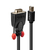 Lindy 41964 video kabel adapter 5 m VGA (D-Sub) Mini DisplayPort Zwart