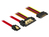 DeLOCK 85228 SATA-kabel 0,3 m SATA 7-pin SATA 22-pin Zwart