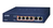 PLANET 4-Port 10/100TX 802.3at POE + Nie zarządzany Fast Ethernet (10/100) Obsługa PoE Niebieski