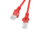 Lanberg PCU6-10CC-1000-R kabel sieciowy Czerwony 10 m Cat6 U/UTP (UTP)