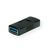 Value 12.99.2997 cambiador de género para cable USB Type A Negro