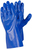 Ejendals TEGERA 7351 Egyszer használatos kesztyű Kék Pamut, Nitril hab