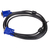Akyga AK-AV-07 VGA cable 3 m VGA (D-Sub) Black, Blue