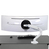 Ergotron HX Series 45-475-216 + 98-540-216 monitor mount / stand 124.5 cm (49") White Desk