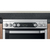 Hotpoint HDM67V9HCX/UK cooker Freestanding cooker Electric Ceramic Silver A