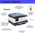 HP OfficeJet Pro HP 8125e All-in-One printer, Kleur, Printer voor Home, Printen, kopiëren, scannen, Automatische documentinvoer; touchscreen; Smart Advance Scan; stille modus; p...
