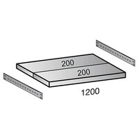 Tablette pour rayonnage emboîtable CLEANA