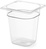 HENDI Gastronorm Behälter 1/6 - 100 H mm - 176x162 mm 1,6 Liter Gastronorm
