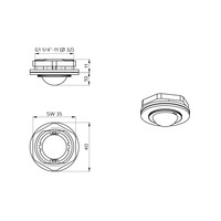 BEG IP65 AFDEKKING VOOR IP65 AFDICHTING VOOR DE PD9