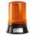 Moflash LED401, LED Blitz, Rundum, Dauer Signalleuchte Orange, 24 V dc, Ø 150mm x 205mm