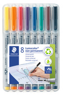 Lumocolor® non-permanent pen 315 Non-permanent Universalstift M STAEDTLER Box mit 8 sortierten Farben