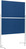 MAGNETOPLAN Design-Moderatorentafel Filz 1151303 blau, klappbar 1200x1500mm