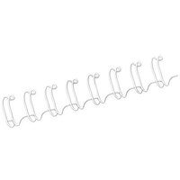 Fellowes Wire Binding Combs 6mm Capacity 21-35 80gsm Sheets White Ref 53215 [Pack 100]
