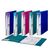 Snopake Superline Ring Binder 2 O-Ring A4 25mm Rings Electra Assorted (Pack 10)