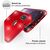 Huawei P20 Lite Hülle Handyhülle von NALIA, Glitzer Silikon-Case Back-Cover Rot