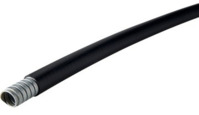 Schutzschlauch, Innen-Ø 26.5 mm, Außen-Ø 33 mm, BR 170 mm, Stahl, verzinkt/PVC,