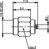 Koaxial-Adapter, 50 Ω, SMA-Stecker auf UMTC-Buchse, gerade, 100024814